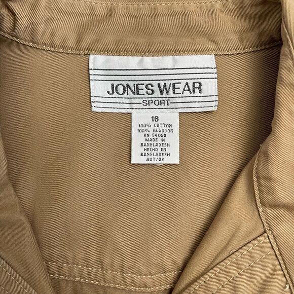 Jones Wear Sport Lightweight Jacket Size 16 - Picture 3 of 4